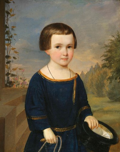 Egy fiú portréja alkotó: Andrej Chrucki